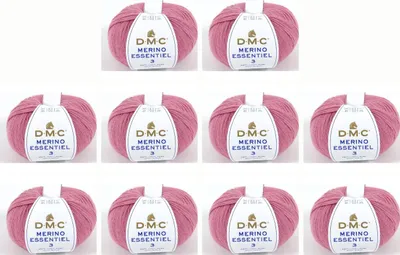 Obrázek produktu pro 10x DMC Merino Essentiel-3 – příze DK složená z 50 % merino vlny a 50 %.Polyakrylu, 8148, (barva 957)