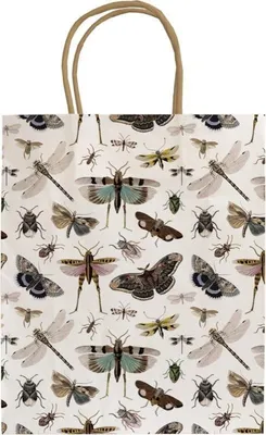 Image de Pochette décorative A5 STBAG117 Insectes - Skona Ting