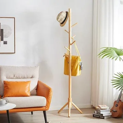 Produktbild von Famanu Kleiderständer Freistehender Hänger - Multifunktionaler Kleiderständer für Schlafzimmer