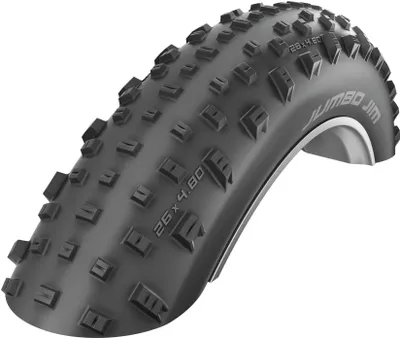 Obrázek produktu pro Schwalbe Jumbo Jim Performance Addix -fatbikerengas, 26 x 4.00"