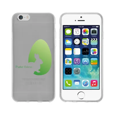 Produktbild von PhoneNatic Case kompatibel mit Apple iPhone 6s / 6 Silikon-Hülle Ostern M2