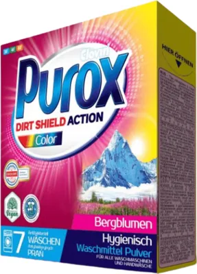 Zdjęcie produktu dla Purox Proszek do kolorów, 490g