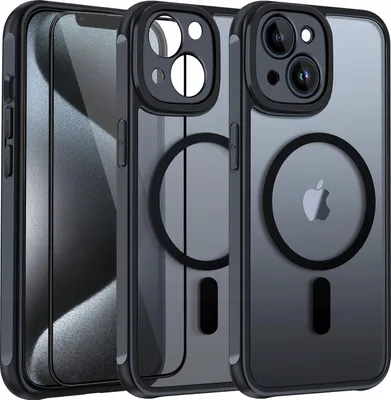 Zdjęcie produktu dla Etui do iPhone 13 |14 do MagSafe MATT CASE WZMACNIANE 360° Szkło 5D PREMIUM
