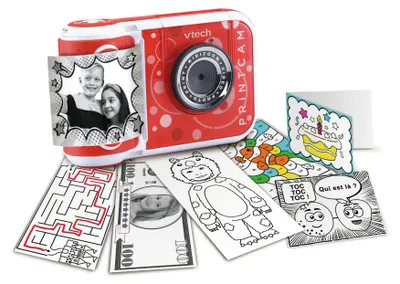 Image de VTech KidiZoom 80-549185, 5 ans, 365 g, rouge