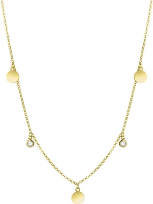 Produktbild von V Kette 925/- Sterling Silber 40+2cm gelb 354250088-1