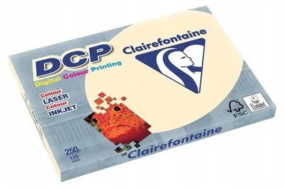 Zdjęcie produktu dla Clairalfa 6832C Clairalfa Multifunktionspapier DCP, A4, 250 g/qm, elfenbein