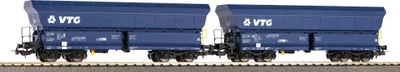 Produktbild von Piko H0 58282 H0 2er-Set Schüttgutwagen Falns der VTG (58282)