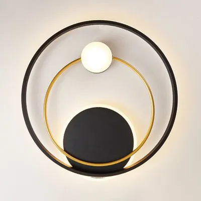 Produktbild von LED Deckenleuchten, 50cm Deckenlampe, Stufenlos Dimmbar mit Fernbedienung, Wohnzimmerlampe 3 einstellbaren Farben Esszimmerlampe