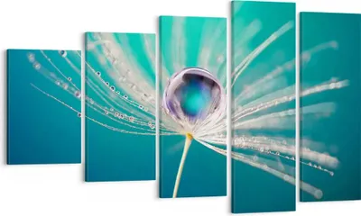 Produktbild von Bild auf Leinwand - Leinwandbild - Pflanze Natur - 100x60cm - Wand Bild - Wanddeko - Wandbilder - Leinwanddruck - Bilder - Kunstdruck - Wanddekoration - Leinwand bilder - Wandkunst - EG100x60-3991