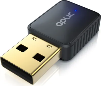 Immagine prodotto di Dongle WLAN Aplic, WiFi Stick Dual Band 600 Mbps 2,4 GHz + 5 GHz / 802.11 ac/n/g/b/h
