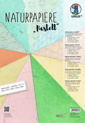 Produktbild von Naturpapier Pastell 23x33cm VE=10 Blatt