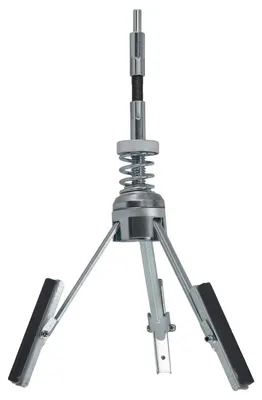 Immagine prodotto di Utensile per levigatura di cilindri - Levigatrice per cilindri motore e cilindri dei freni - Regolabile da 5,1 a 17,8 cm - Gambo flessibile - Pietre abrasive da 7,6 cm - Grana 3–220
