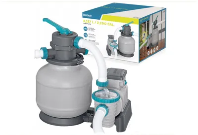 Produktbild von Bestway 58499 Sandfilteranlage Filterpumpe Swimming Pool Poolpumpe 8.327 L/h