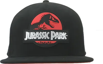Produktbild von Jurassic Park Logo Baseballkappe HE293 (Einheitsgröße) (Schwarz)