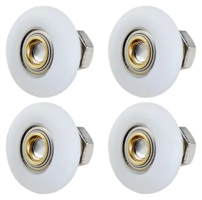 Immagine prodotto di Solidchoice - Set di 4 ruote di ricambio per porta doccia, 25 mm