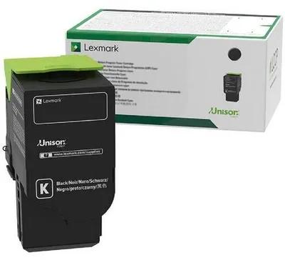 Zdjęcie produktu dla Lexmark 78C2XK0, 8500 stron(y), Czarny, 1 szt.