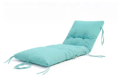 Image de Coussin bain de soleil 185 x55cm Bleu caraïbes