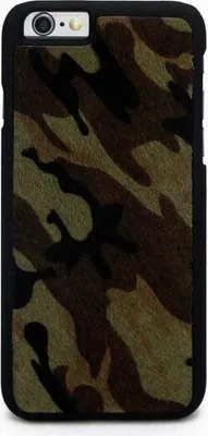 Image de Benjamins - iPhone 6/6s en cuir poilu (camouflage)