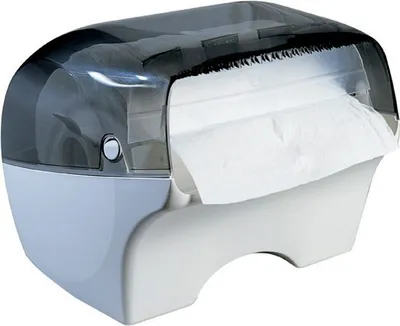 Produktbild von Marplast Handtuchspender Bobinotto MP 668 in Weiß/Transparent