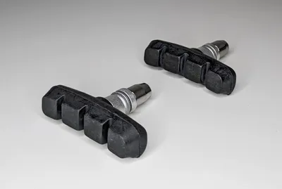 Produktbild von 1 Paar V-Brake Bremsschuhe 55 mm symmetrisch Bremsgummi Bremsen Fahrrad Rad