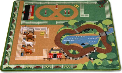 Produktbild von Spielteppich Pferde