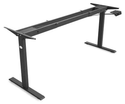 Produktbild von di volio Schreibtischgestell DV-202ODF - Elektrisch Höhenverstellbar Doppelmotor Schwarz