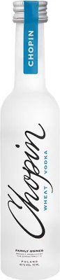 Produktbild von Wodka Chopin Wheat 50 ml | Vodka |50 ml | 40% Alkohol | Destylarnia Chopin | Geschenkidee | 18+
