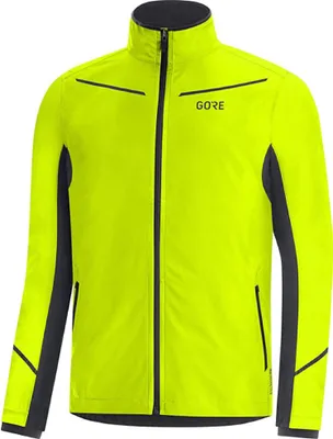 Produktbild von GORE Winddichte Fahrradjacke - R3 PARTIAL GTX - Gelb/Schwarz 3XL