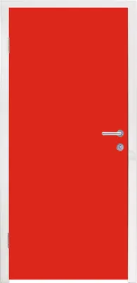 Produktbild von MuchoWow® Türtapete Selbstklebende Türfolie Rot - Muster - Design 85x205 cm Türposter Türaufkleber Klebefolie Türklebefolie - Türverzierung - Türen Dekoration - Plakaten