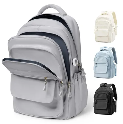 Imagen del producto de Mochila escolar impermeable para adolescentes