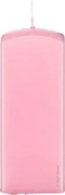 Produktbild von 6 quadratische Kerzen, Quader Kerzen Rosa 30 x 6/6 cm
