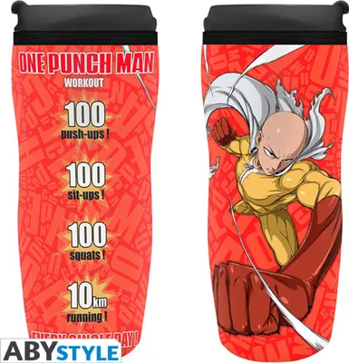 Produktbild von ONE PUNCH MAN - Travel Tasse/Becher - Saitama