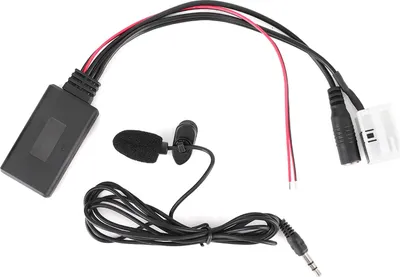 Zdjęcie produktu dla 12-pinowy kabel audio Bluetooth samochodowy adapter Aux - złącze z adapterami mikrofonowymi do Citroena Berlingo
