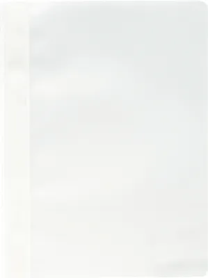 Image de Exacompta 25x Chemise de présentation à lamelles PP standard A4 Blanc 449202B