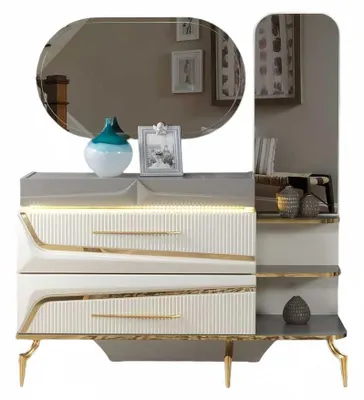 Immagine prodotto di Cassettiera bianca mobili in legno design camera da letto moderna armadio