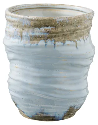 Obrázek produktu pro Světle modrá keramická váza House Nordic, ø 19,5 × 22,5 cm