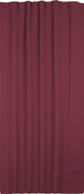 Produktbild von Verdunkelungsvorhang Kräuselband 140 x 145 cm Bordeaux Vorhang blickdicht abdunkelnd Gardine wärmeisolierend
