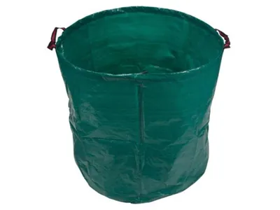 Produktbild von Toolland Gartensack, Verstärkungsring an der Oberseite, Polyester, Grün, 272 Liter