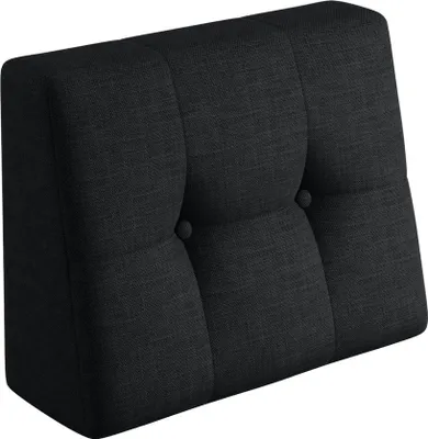 Produktbild von sunnypillow Palettenkissen Verona Seitenkissen 60x40x20/10cm Black