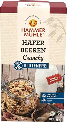 Produktbild von Hammermühle Hafer Beeren Crunchy glutenfrei 325g