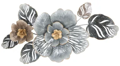 Imagen del producto de Panel mural Mauro Ferretti, modelo Greys, 84x9,5x48 cm, color gris