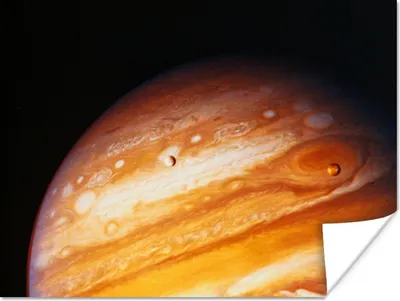 Produktbild von MuchoWow® Poster Blick auf den Jupiter 120x90 cm - Wandbild