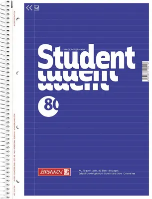Produktbild von BRUNNEN Collegeblock A4 liniert 80 Blatt 1067941