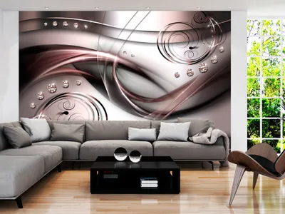 Produktbild von Vlies Fototapete 300x210 cm Tapeten Wandtapete XXL Abstrakt Ornament a-A-0059-a-d