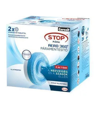 Obrázok produktu pre Ceresit Stop vlhkosti "360°“, tablety, 2x 450 g, HENKEL 2259609