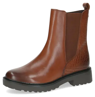 Produktbild von Caprice Stiefelette - Cognac Leder/Textil