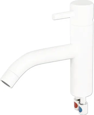 Produktbild von Differnz Waschtischarmatur DIFFERNZ weiß matt 30.413.98
