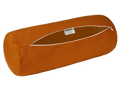 Produktbild von Nackenrollen Hülle ca. 15x40 cm sanddorn-orange beties "Wunschton"