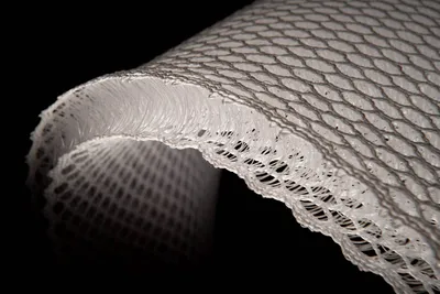 Produktbild von Airflow Plus Matratzenunterlage 20mm aus 3D Mesh - Maßangefertige Unterlage - Atmungsaktives Abstandsgewirke zur Belüftung der Matratze (180cm x 210cm)