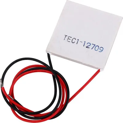 Obrázek produktu pro 12V TEC1-12709 100W termoelektrický chladič Peltierova deska 40mm x 40mm chladič
